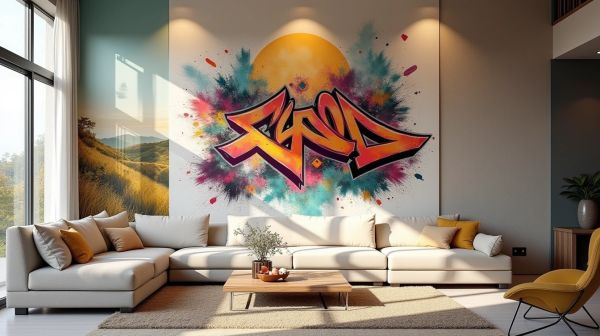 Panneau mural : styles variés pour chaque pièce de la maison
